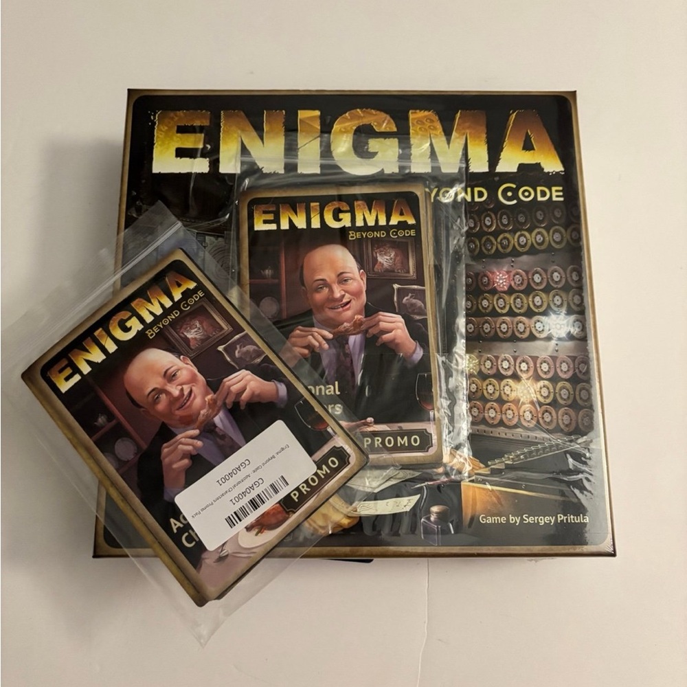 Enigma Beyond Code Board Game NEW sealed